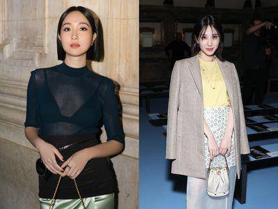 纽约时装周／杨祐宁老婆透视装火辣过情人节　合体朴恩斌看TORY BURCH大秀