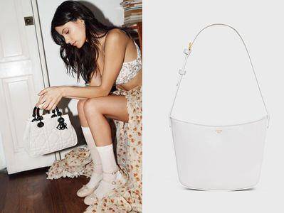 超仙“白色精品包”！CELINE全新款、FENDI小水桶忍不住想收一咖