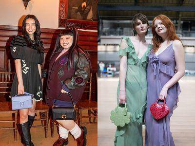 纽约时装周／木村光希、渡边直美同框太可爱！COACH爱心、鱼、恐龙形状手袋萌翻