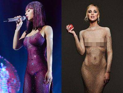 Jolin、千万网红Chiara前后穿上裸钻礼服　背后的含义你知道吗？