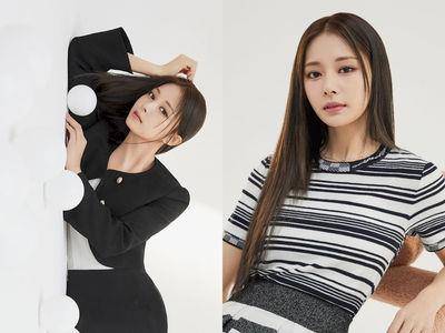 周子瑜“中分长发造型”曝光美翻！　代言照侧躺好身材藏不住