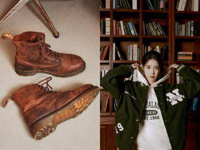 大势复古学院风！IU同款NB棒球外套必收、Dr. Martens仿旧靴新登场