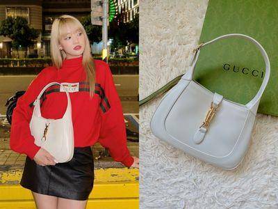 包・开箱／GUCCI贾姬包今年还在烧！ (G)I-DLE Minnie、杨谨华抢拎白色显高级