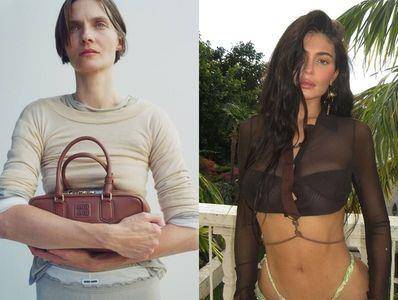 轻薄针织衫一路穿到夏天　Miu Miu叠穿法学起来、凯莉珍娜极短版超性感