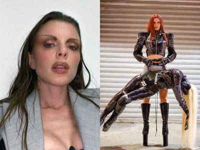 女星拿“等身人形手提包”上街吓坏路人!不管怎么提都毛骨悚然