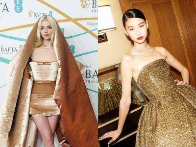 安雅泰勒乔伊“盖被子”登红毯！　郑浩妍抹胸礼服高级感喷发