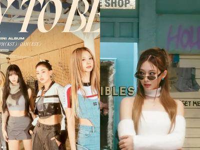TWICE回归照周子瑜站第一排！　牛仔装、惹火平口衣百变造型连发