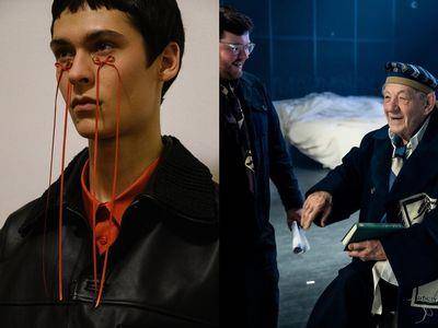 伦敦时装周／Simone Rocha鲜血幻化红色蝴蝶结　《魔戒》甘道夫开场太精彩