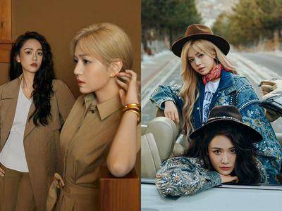 陈妍希染金发化身西洋辣妹　同框陈乔恩拍闺蜜大片　网呼：认不出！