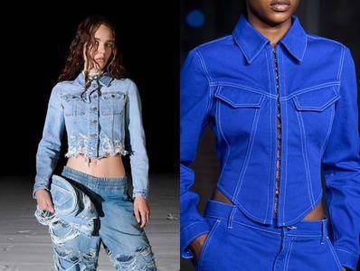 春天穿“丹宁外套”最帅　Diesel演绎Y2K性感、克莱因蓝让时髦升级