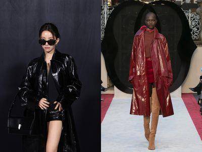 米兰时装周／(G)I-DLE小娟穿超帅看FERRAGAMO秀　BALLY展现蛇纹、皮草奢华之美