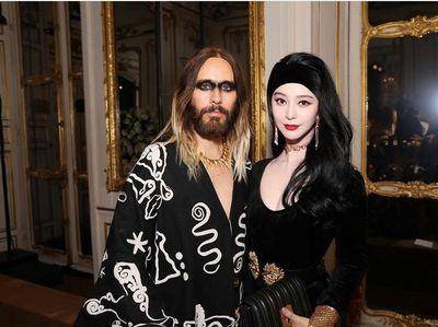 范冰冰酥胸半露好辣　眼睛首饰上身泄大胆风格