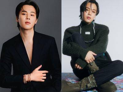 JIMIN深V黑装配5个钻石手环帅炸　饰品控乐接Tiffany代言