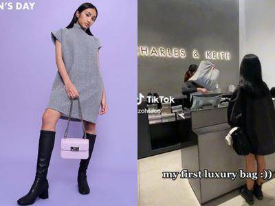 把千元包当名牌被嘲笑！素人少女变CHARLES ＆ KEITH模特儿