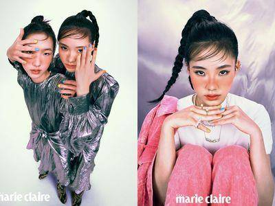 小S女儿穿同款银河连身裙变双生子！“超模级神韵”气势比妈妈更强