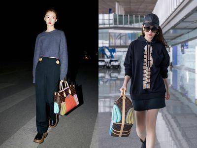 直播看秀/周冬雨、刘亦菲拎未上市的南瓜包飞巴黎 3/6晚上LV新装曝光