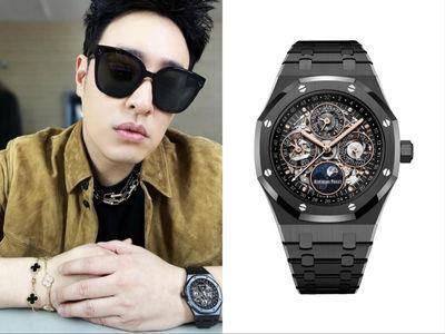 潘玮柏近800万行头贵气开工　AP名表、Tiffany金项炼放闪