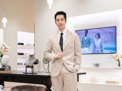 胡宇威体验BC订制西装“婚礼适合穿”　现场量身最想一部位变宽