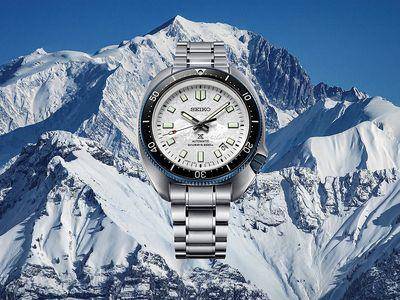 风・Luxury／SEIKO潜水表出现白朗峰　纪念冒险家也庆制表110年