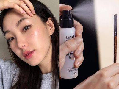 6个定妆喷雾使用方法　妆感更精致、眼影＆自然眉毛持久一整天