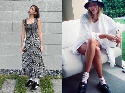 Jennie、海莉都爱穿！　超简单“白袜”3穿搭公式秒变时尚达人
