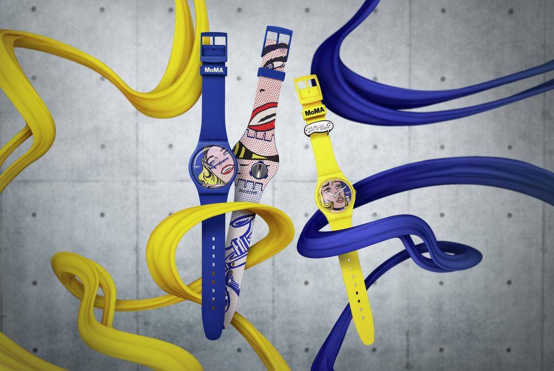 把大师名画戴上手　Swatch葛饰北斋表双面有看头 最新资讯 图3张