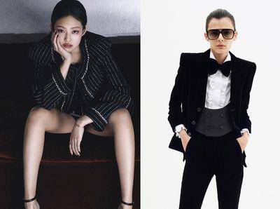 早春必备西装外套　YSL慵懒又帅气、Jennie同款大展反骨形象