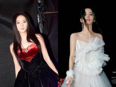 Jisoo全新Solo造型果然颜值天花板！“白天鹅”花卉纱裙仙又辣