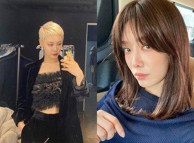 《黑暗》金赫拉私下发型超百变！金寸头、气质锁骨发都完美驾驭