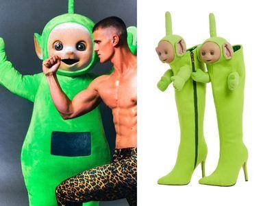 《天线宝宝》推出一款猎奇“迪西长靴”　网友吓翻：根本童年恶梦