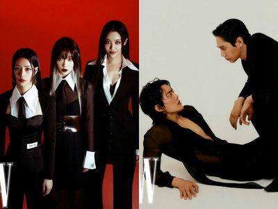 《黑暗荣耀》“反派恶人帮”拍时尚大片　火辣空姐一抹怪笑令人发毛