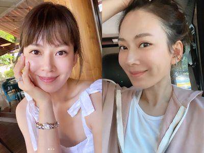 44岁Melody当妈身材照样辣！大餐后干净吃、敷面膜先抹油都是宝藏秘诀