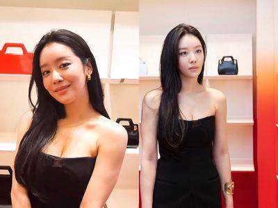 《黑暗荣耀》空姐平口马甲托出大尺度深沟　长发披肩泄霸气女神光