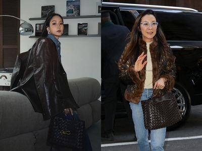 孙芸芸、杨紫琼新欢！BOTTEGA VENETA“黄铜绳结包”手提肩背都时髦