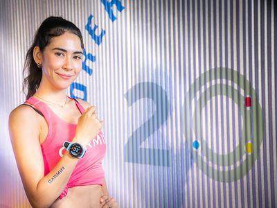 “长跑女神”雷里莎亮“新欢”　私生活离不开GARMIN撞色表