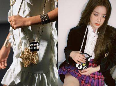 本季最古灵精怪的手袋　舒华超爱“露娜小包”、LV放大钥匙套更迷人