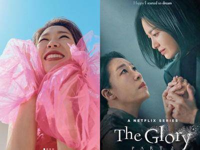 《黑暗荣耀》复仇阿姨“姜贤南”拍时尚大片！　穿粉色薄纱灿笑度假