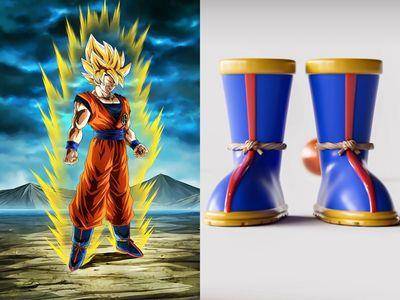 MSCHF又搞怪？“七龙珠悟空靴”概念曝光　穿了能变超级赛亚人？