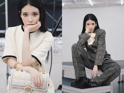 这么高冷又帅气的IU看过吗？　新西装造型帅起来没男人的事！