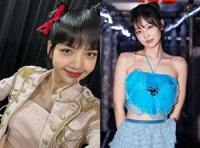 Lisa、Jennie都在戴蝴蝶结发饰　时尚感加倍还充满少女心
