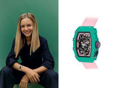 RICHARD MILLE首款运动女表长这样！缤纷糖果色好吸睛　超轻盈又耐冲击