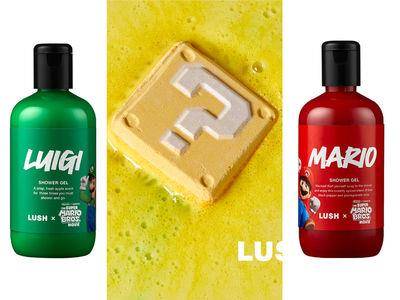 LUSH推出玛利欧超萌沐浴露、INTEGRATE让你把卡娜赫拉的小动物带回家
