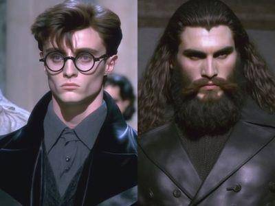 哈利波特、荣恩、海格“AI化”超级帅！BALENCIAGA把霍格华兹变时尚学院