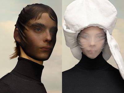 “丝袜套头”竟是走在时尚尖端？Maison Margiela“透纱面具”令人莞尔