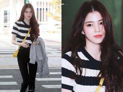 韩韶禧穿佐丹奴走机场时尚　超亲民千元价女神气质照样爆棚