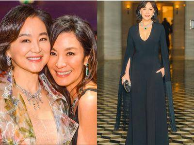 杨紫琼、林青霞脸贴脸灿笑美翻　刘嘉玲性感晚礼服迎战