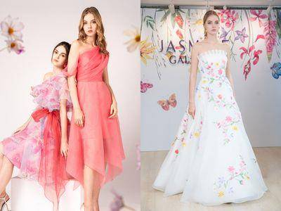 JASMINE GALLERIA打造女人的梦幻嫁衣　浪漫花卉元素户外婚礼专属！