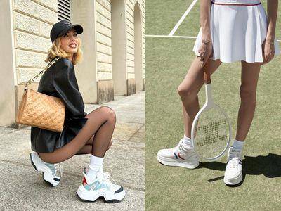 LV、CELINE运动鞋穿了就长高！网红始祖示范大辣版　秀出翘臀＋细腿
