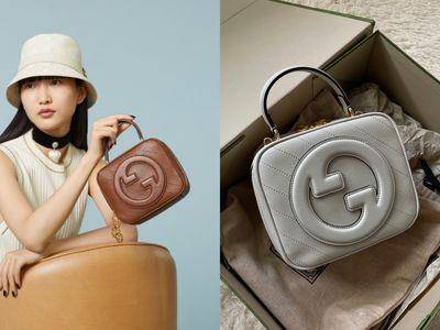 包・开箱／GUCCI BLONDIE新出“小方包”造型　整颗立方体已经太可爱