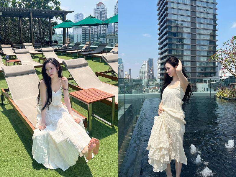 “人间AI”Karina私服好时髦！破格金发超吸睛　网赞：根本迪士尼公主 最新资讯 图2张